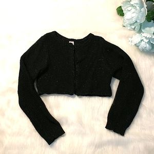 Sparkly knit bolero